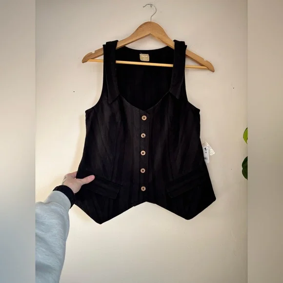 Free People Free-Est Cara Short Set in Black - Picture 5 of 13